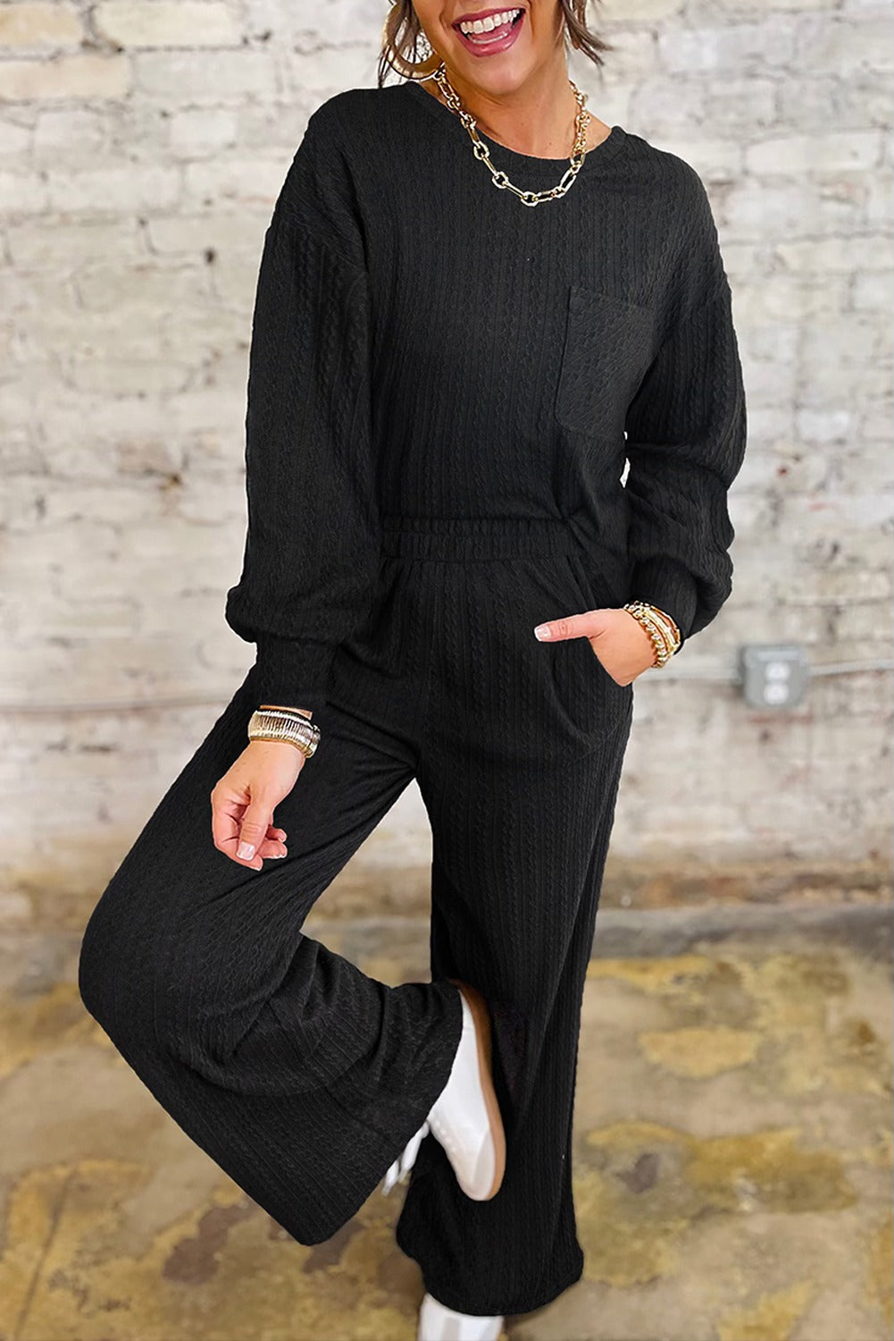 Midnight Romance Pants Set