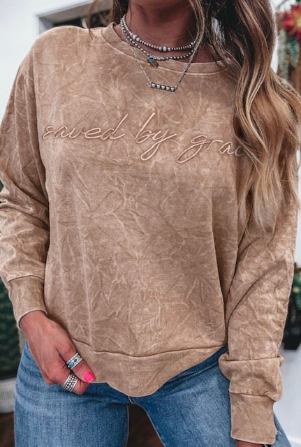 Saved By Grace Sweatshirt